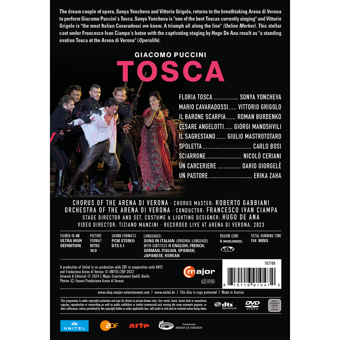 Amazon.co.jp: Puccini Opera Collection [DVD] : DVD